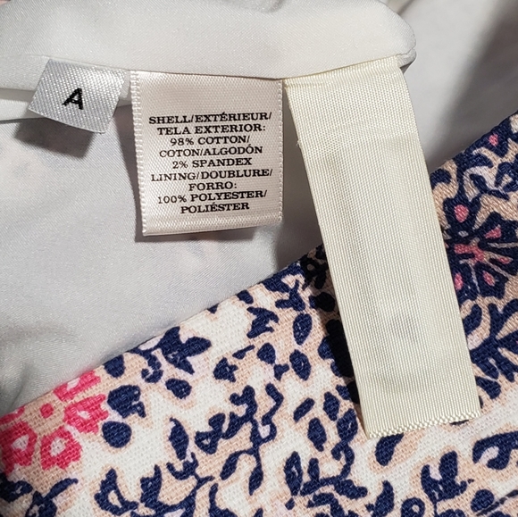 Ann Taylor Paisley Print Pencil Skirt Size 0 - Picture 8 of 9